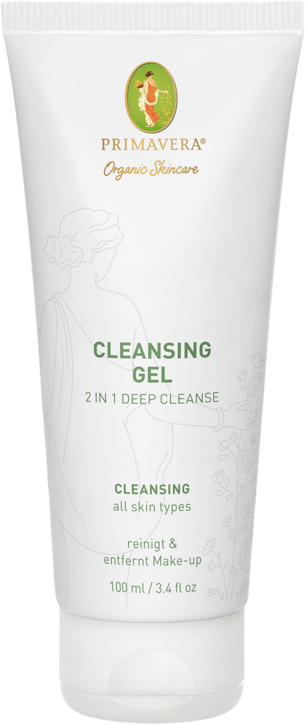 PRIMAVERA  Cleansing Gel 2 in 1 Deep Cleanse, 100 ml