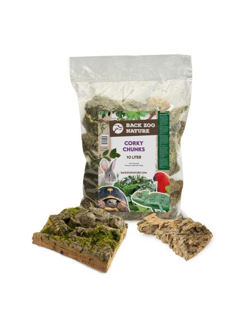 Back Zoo Nature Corky Chunks - Vogelspeelgoed - 10 l