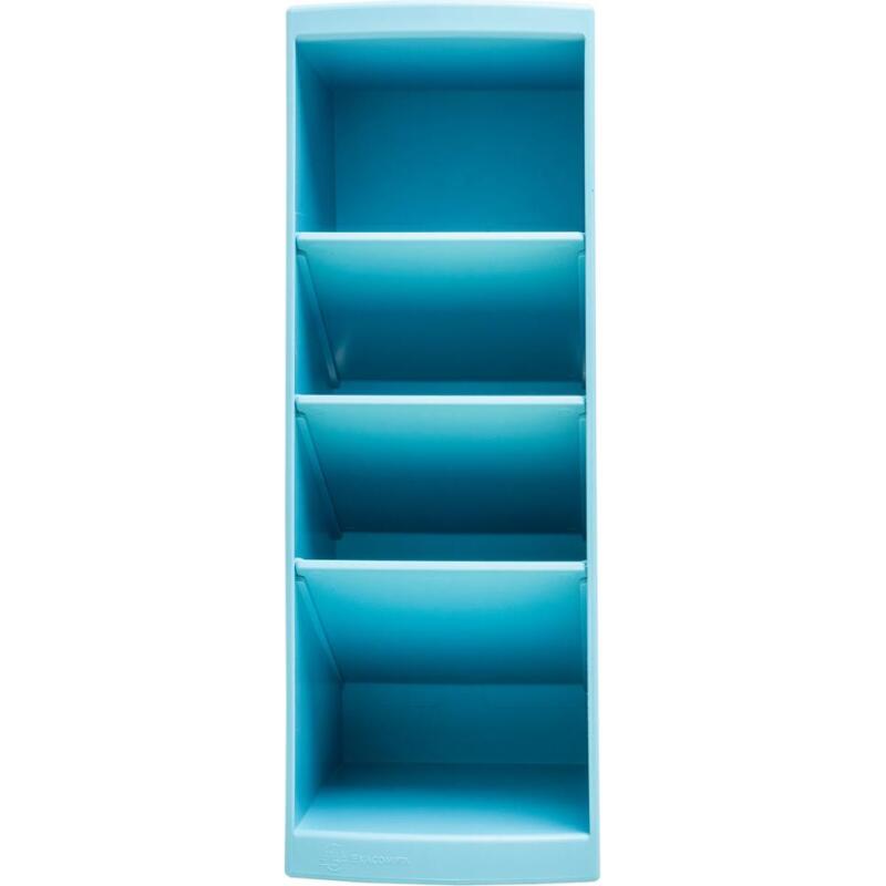Tour de rangement 4 cases MultiTower Skandi - Couleurs assorties