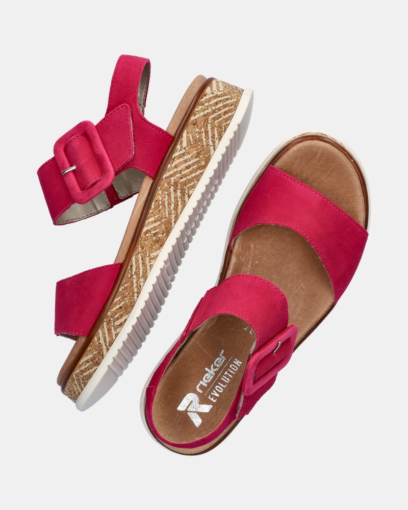 Rieker Sandalen  - roze