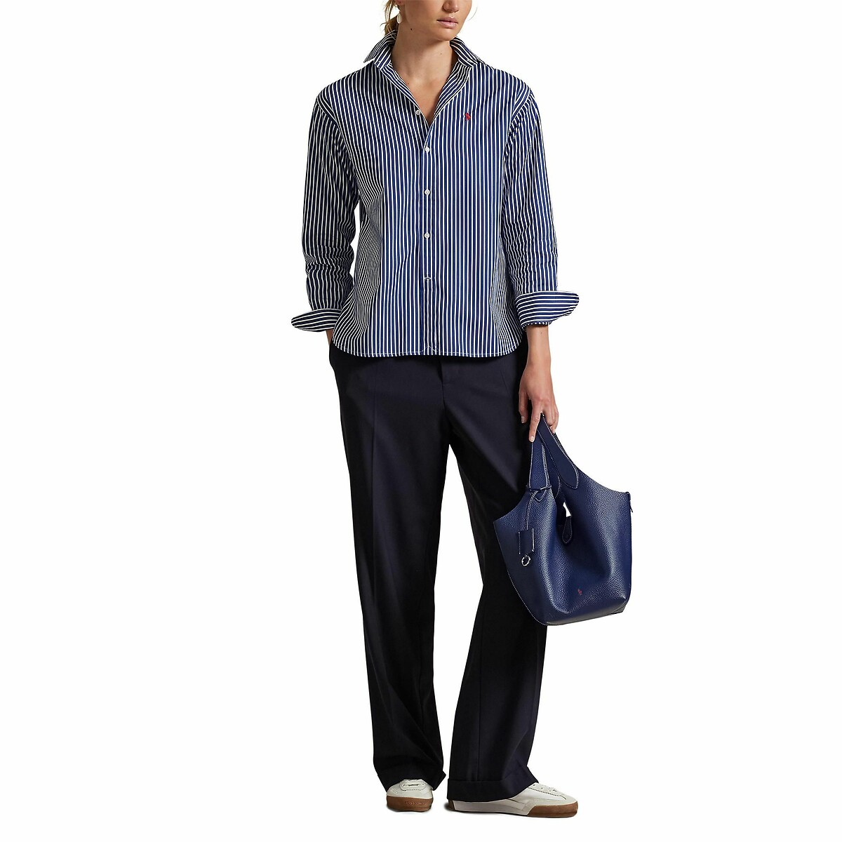 Camisa listrada de manga comprida POLO RALPH LAUREN