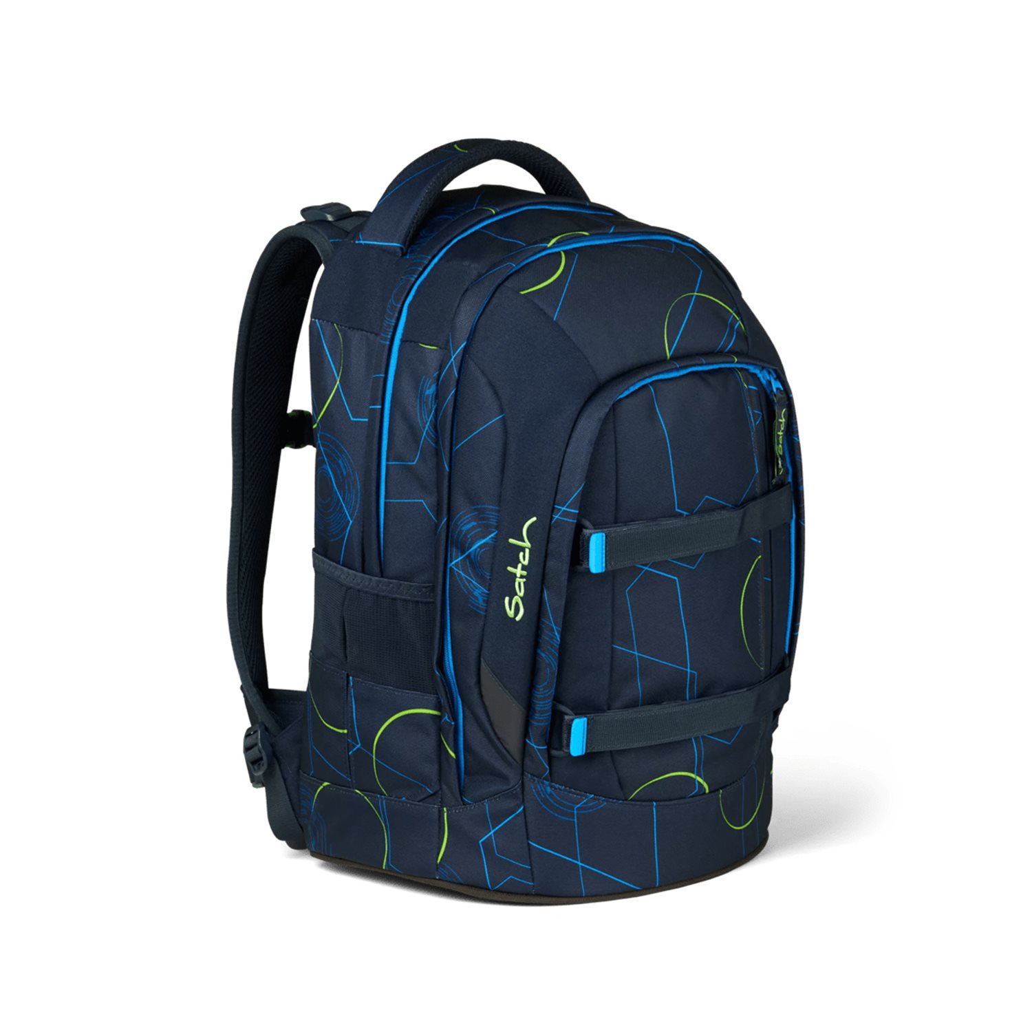 Satch Pack School Backpack blue tech