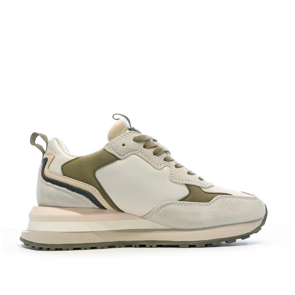 Pepe jeans Baskets Beige/Rose Femme Pepe jeans Blur Point