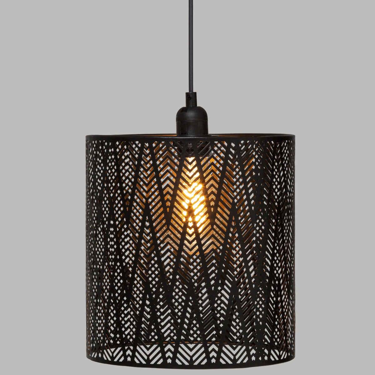 SUSPENSION METAL COTA NOIR D.24.5CM