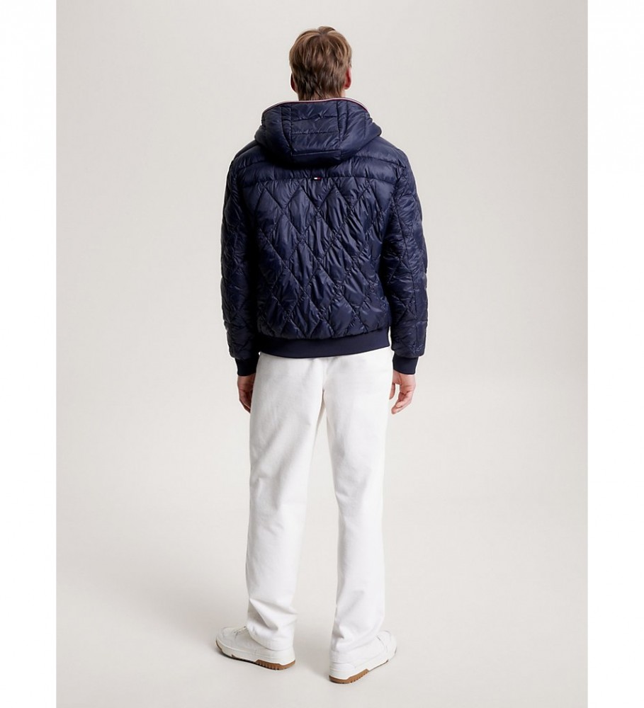 Jaqueta acolchoada Tommy Hilfiger Warm, azul marinho