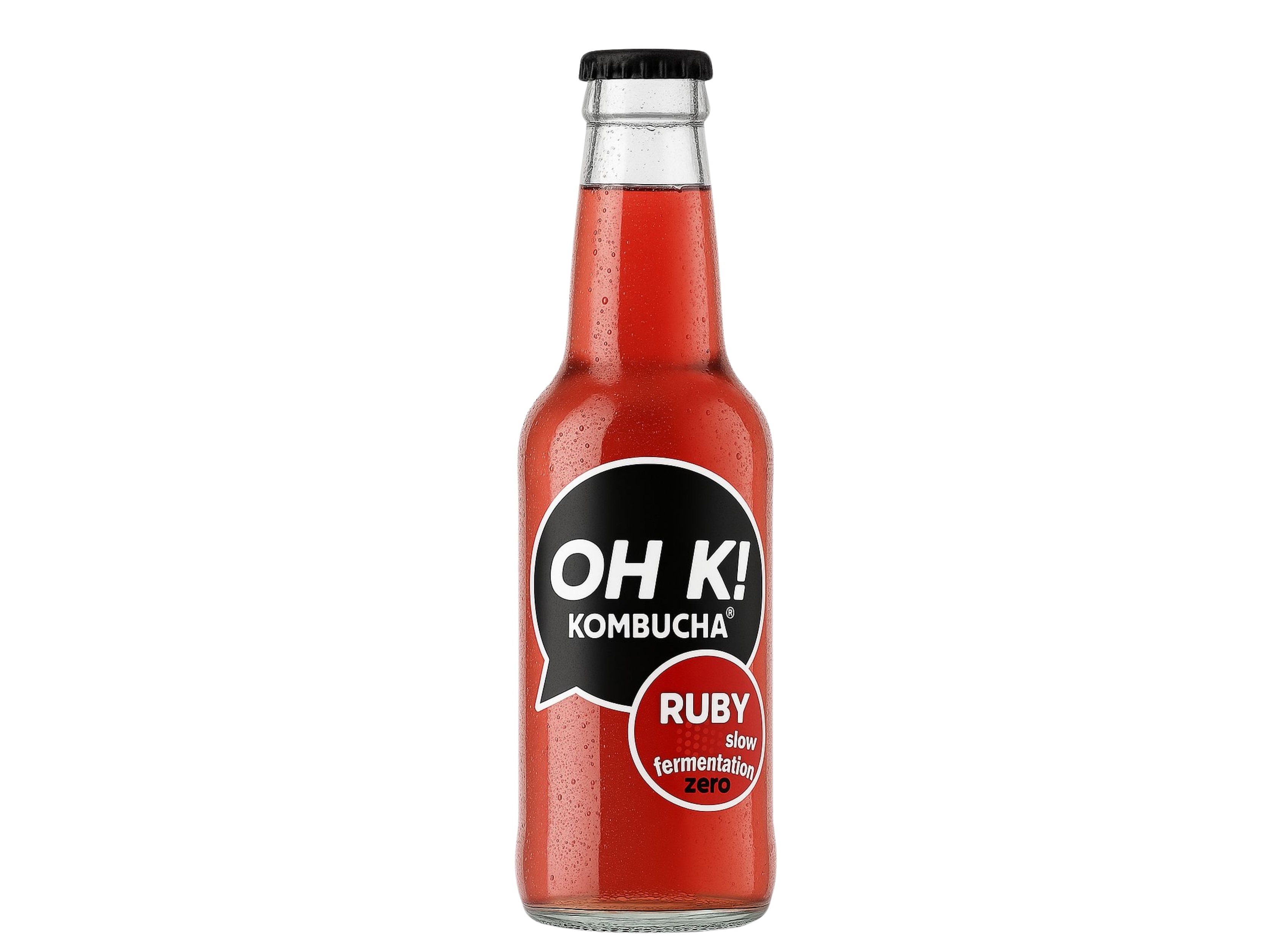 KOMBUCHA BIO OH K! RUBY (MORANGO) 330ML