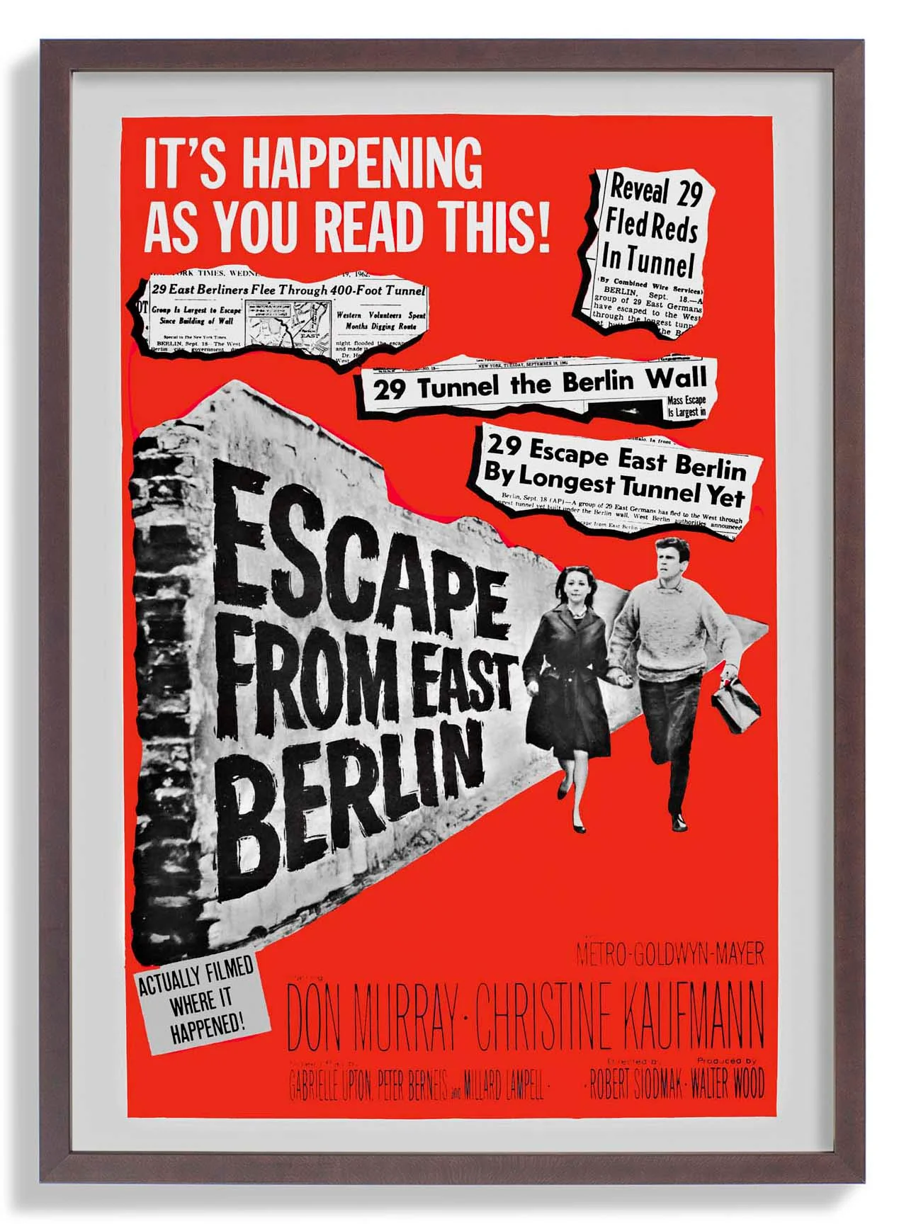 Flucht aus Ost-Berlin Retro-Film