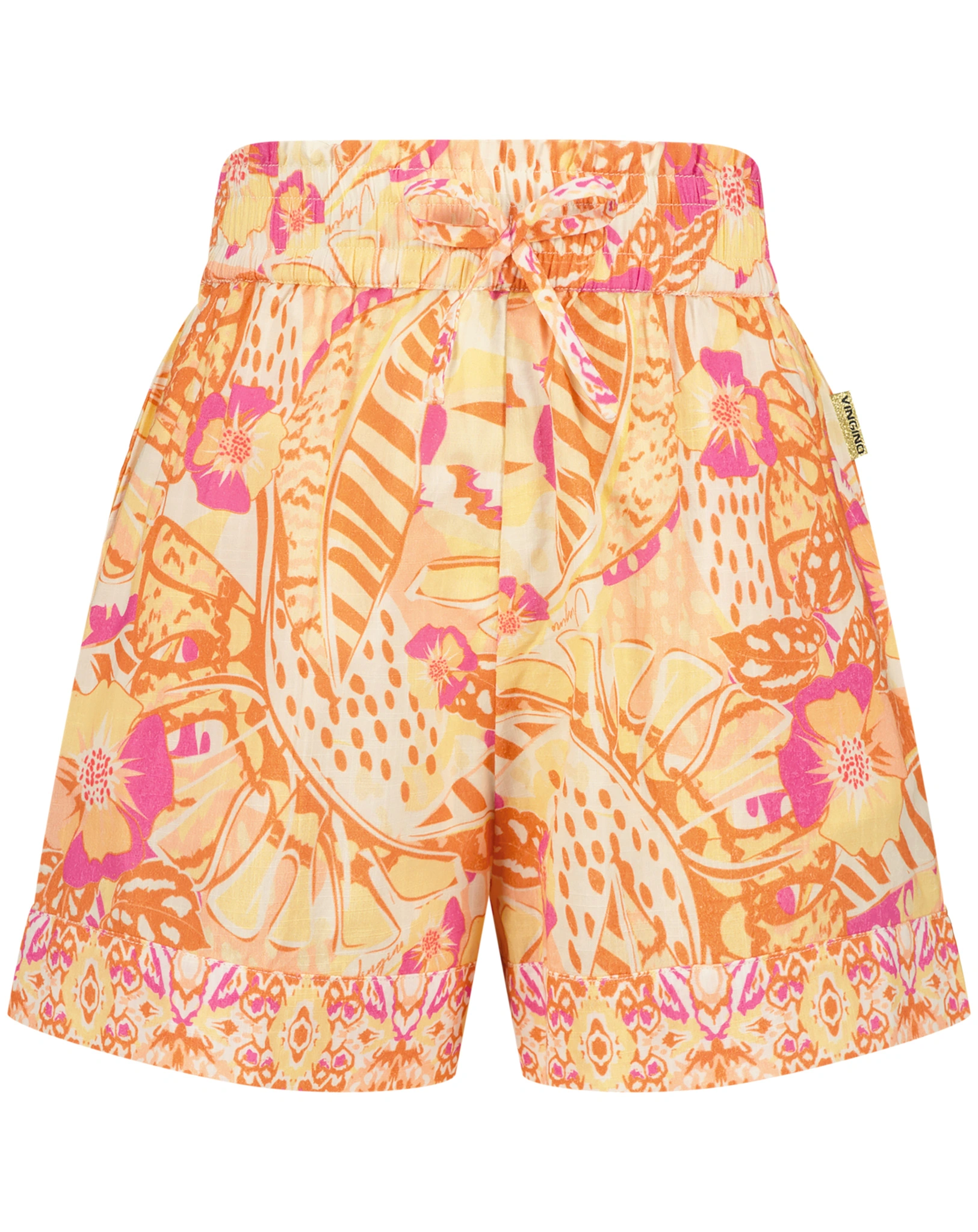 Jersey-Shorts RONDHA in sunset coral