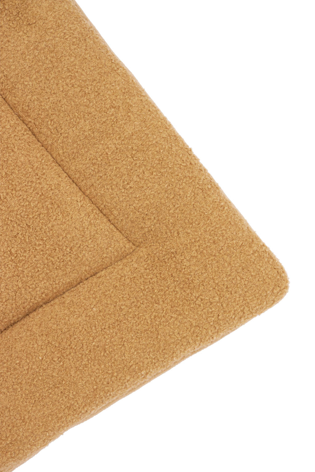 boxkleed Bouclé Uni 80x100 cm Toffee