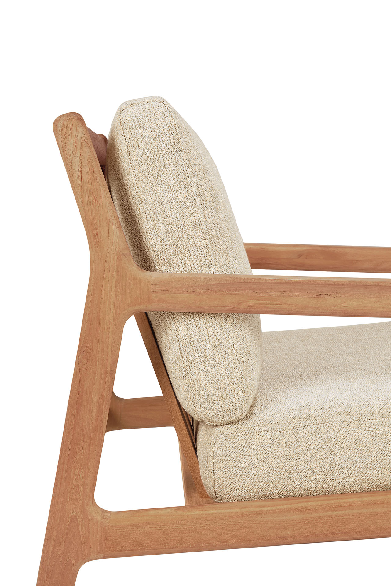 Teak Jack lounge chair - outdoor - naturel