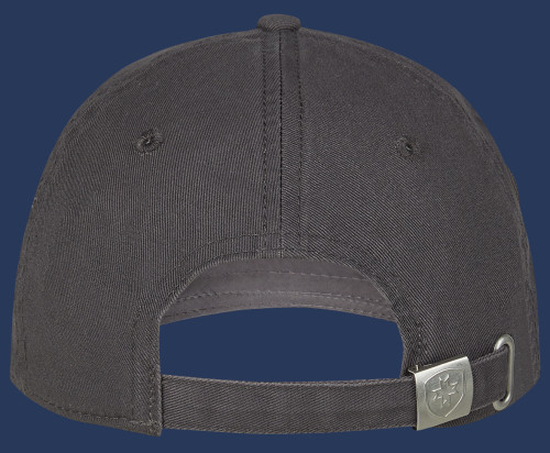 Promotion Baseballcap Baumwolle, Anthracite/Rot/Anthracite