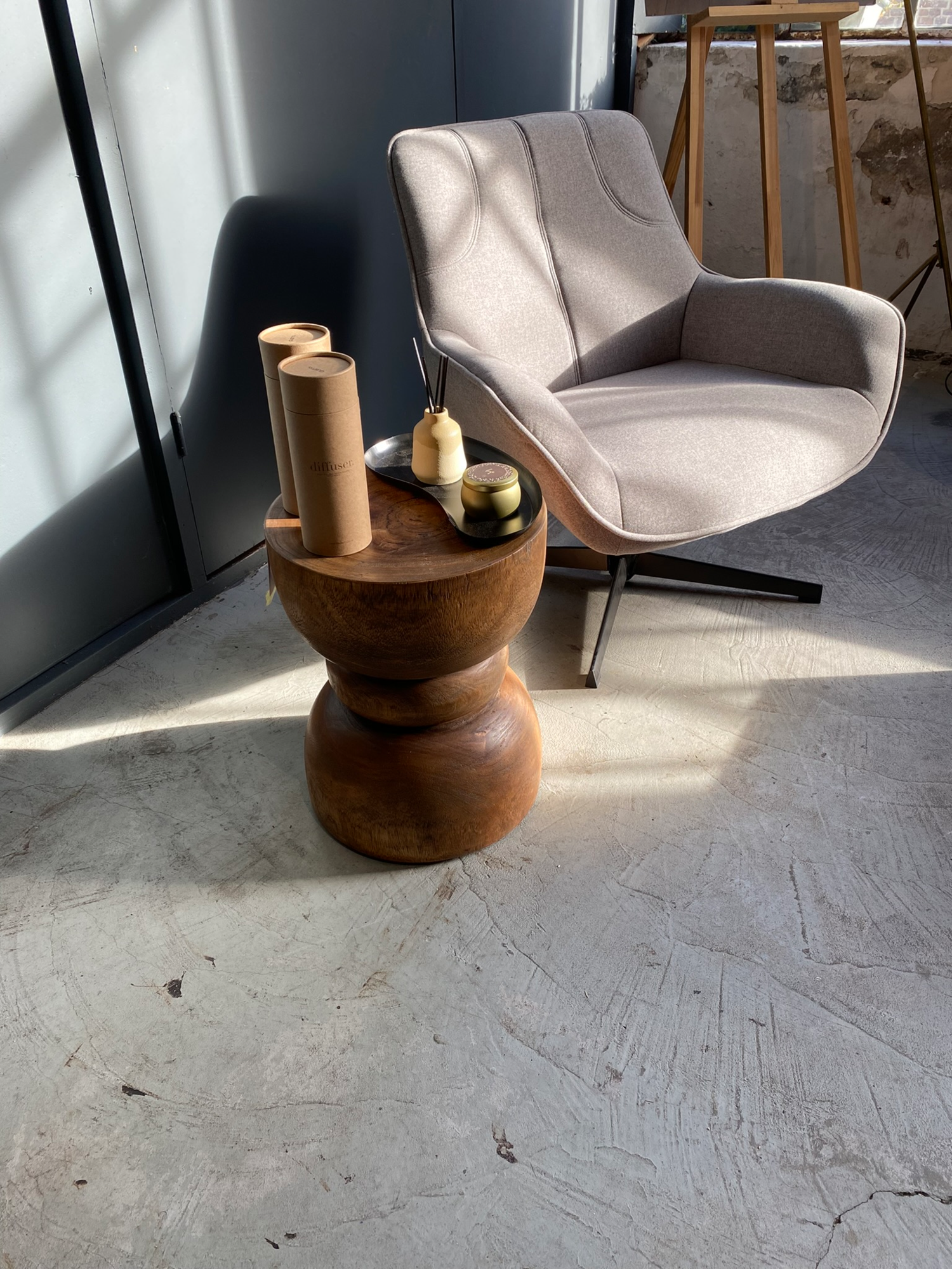 Interieurdirekt - Emily Stool - Coffee
