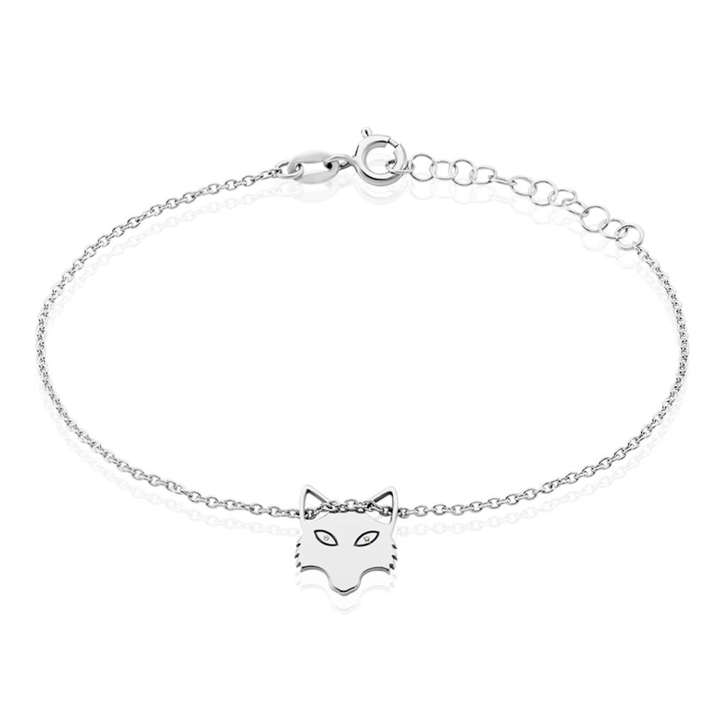 Bracelet Argent Mechtelt Oxydes De Zirconium