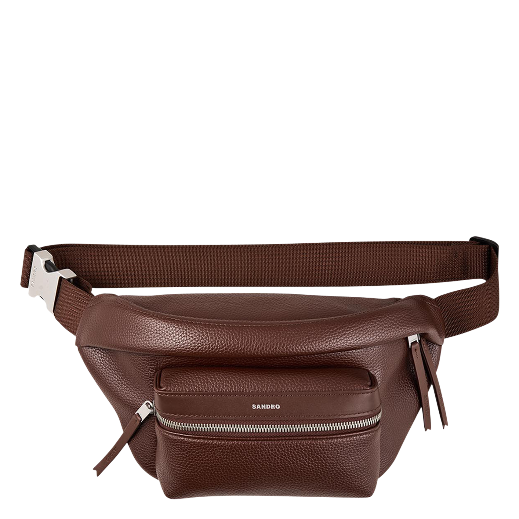 Sac banane grainé | Marron