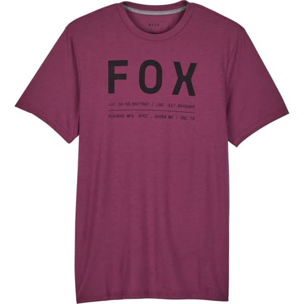 Maillot VTT FOX NON STOP SS TECH TEE SANGRIA