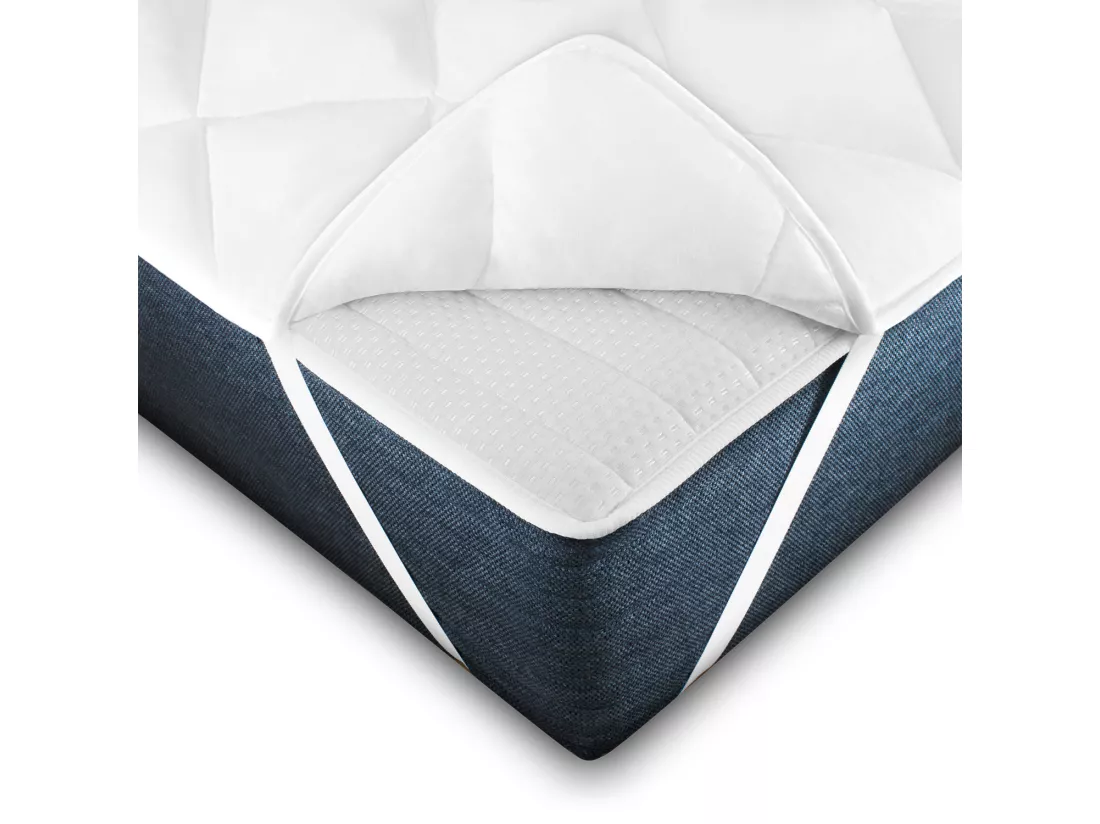 Topper pour Matelas Doux 90x200 cm – Confort Supérieur et Protection Optimale