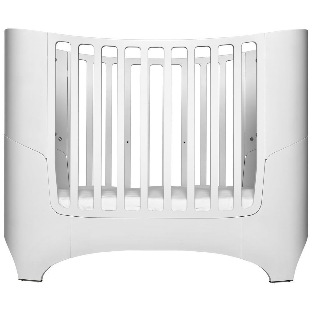 LeanderLeander   Classic Babybett mit Junior Erweiterungsteile weiss