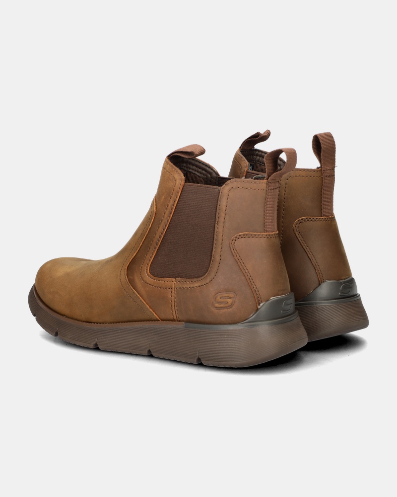 Skechers Augustino Paulo Chelseaboots  - bruin