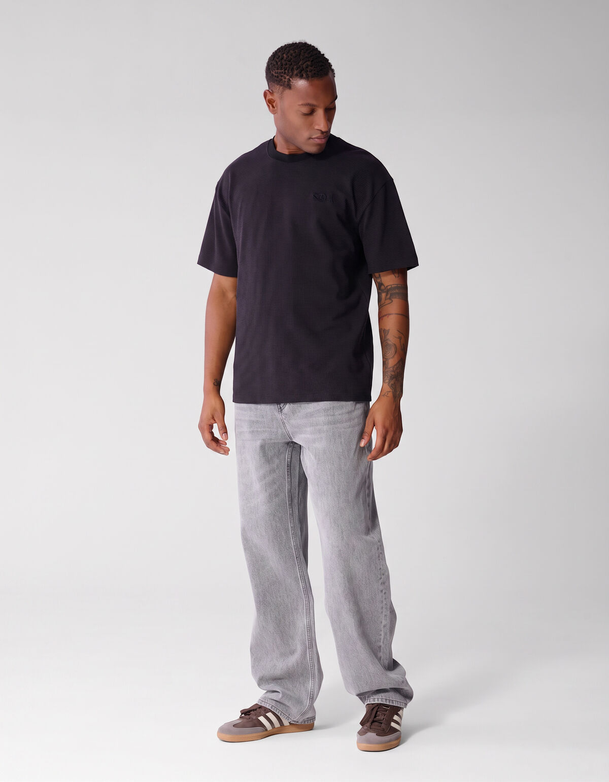 Honeycomb T-shirt Paars