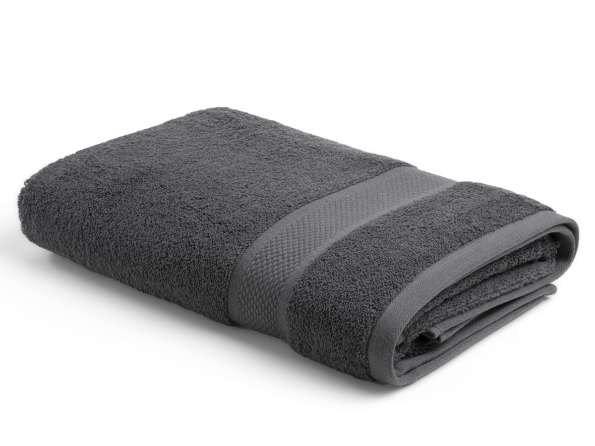 DoubleDry Hotel 70 x 140 cm set van 3 handdoeken - antraciet