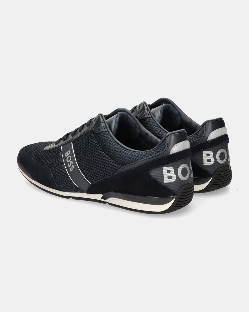 BOSS Saturn Lage sneakers  - blauw
