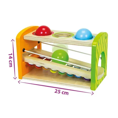 Simba Eichhorn Color Xylophon Klopfbank