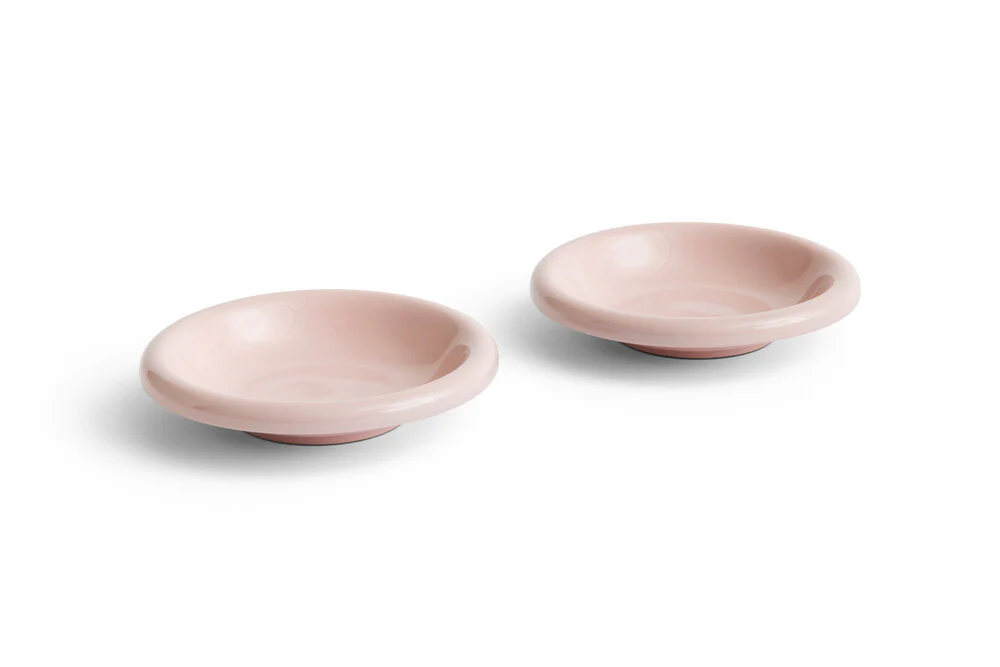 HAY  Barro dyb tallerken, 2 stk - Pink