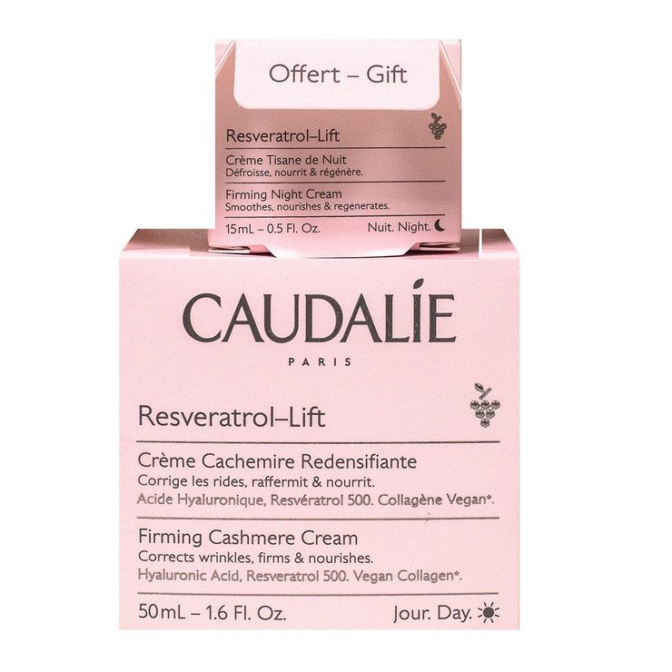 Coffret Resveratrol-Lift + crème tisane nuit 50+15ml