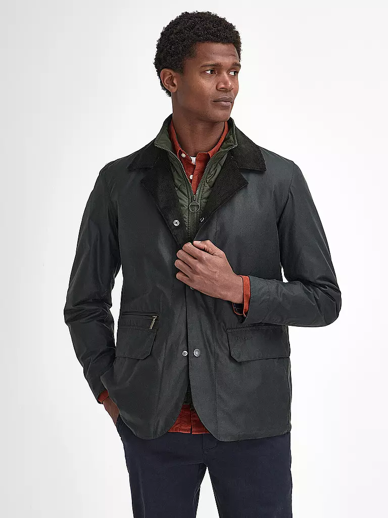 BARBOUR Jacke CRASTER olive