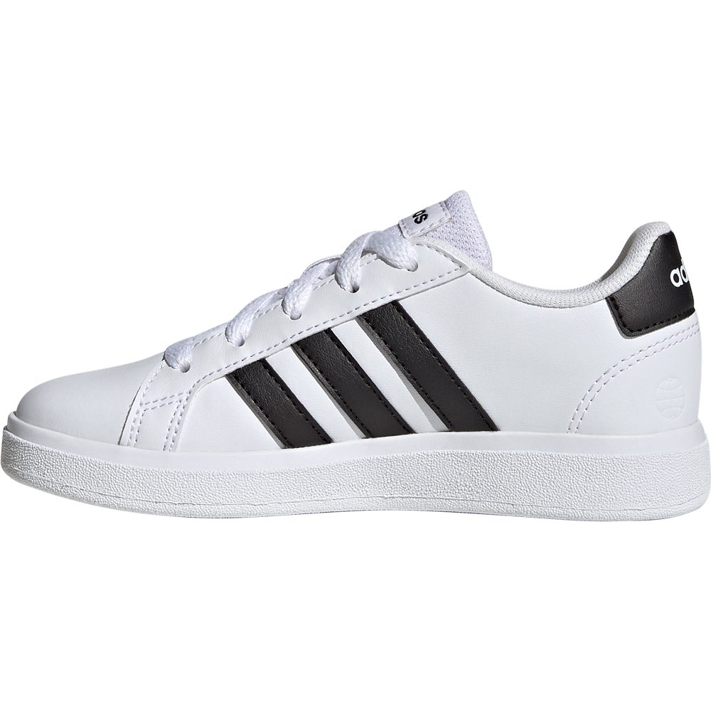 adidas Grand Court 2.0 Tennis Lace-Up Sneaker Kinder footwear white