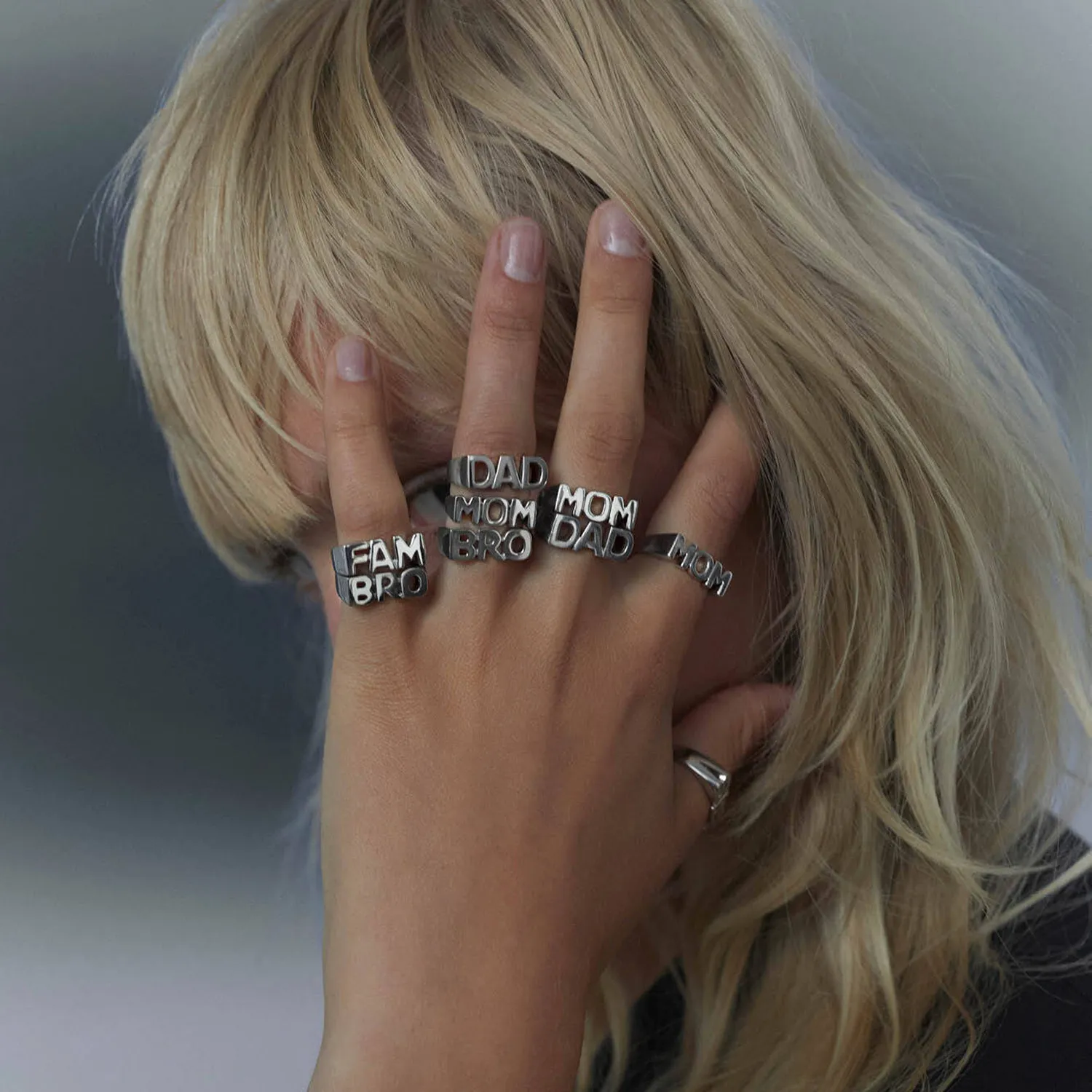 Maria Black Bro Ring Sølv 500345