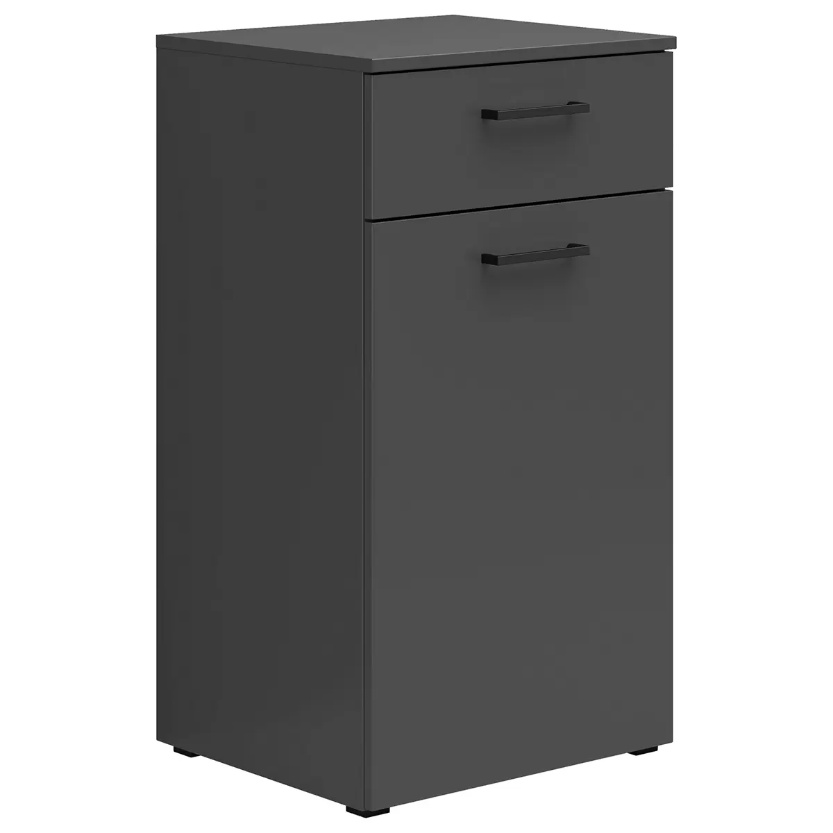 Kommode 1T1L Cabinet Anthrazit