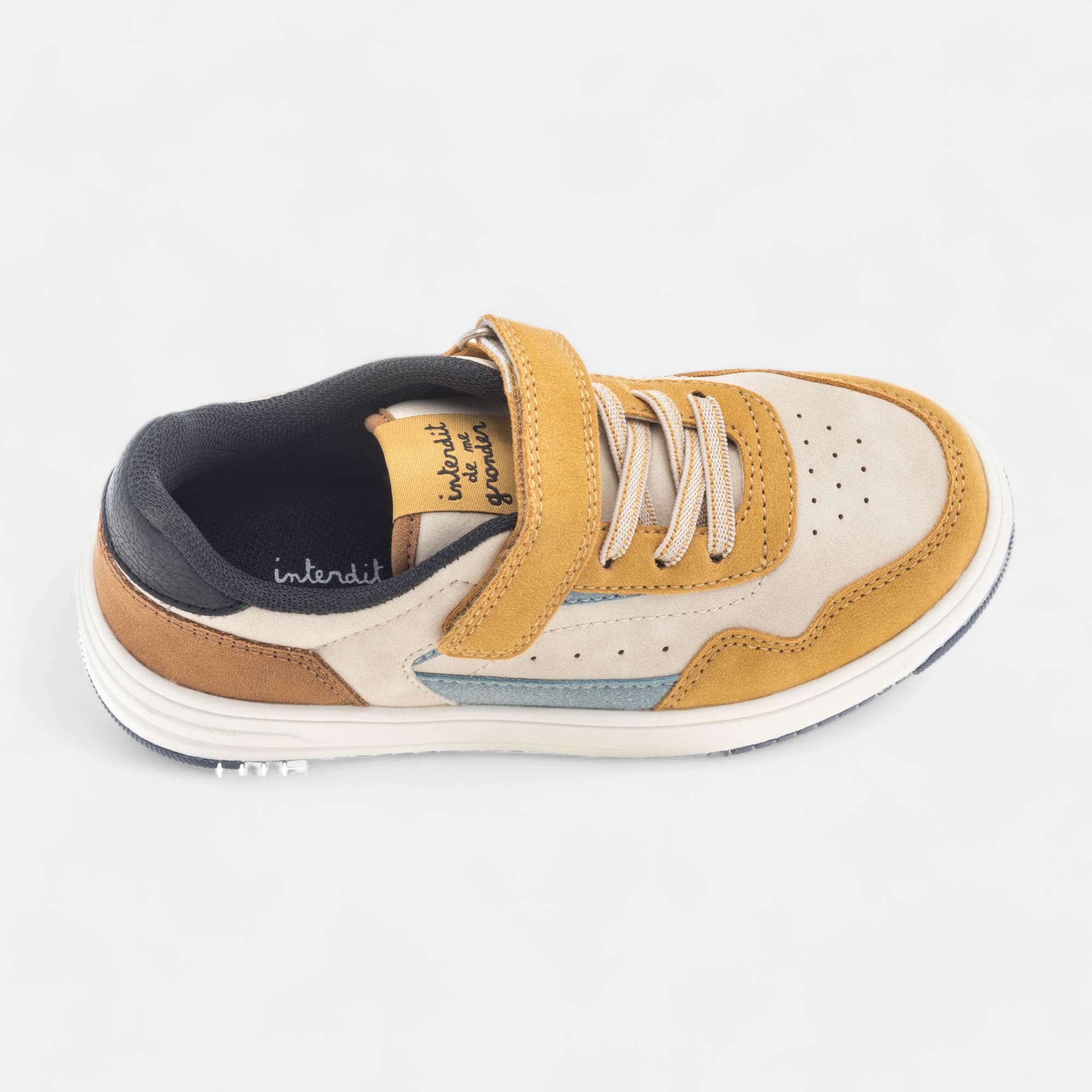 Baskets basses Garçon beige
