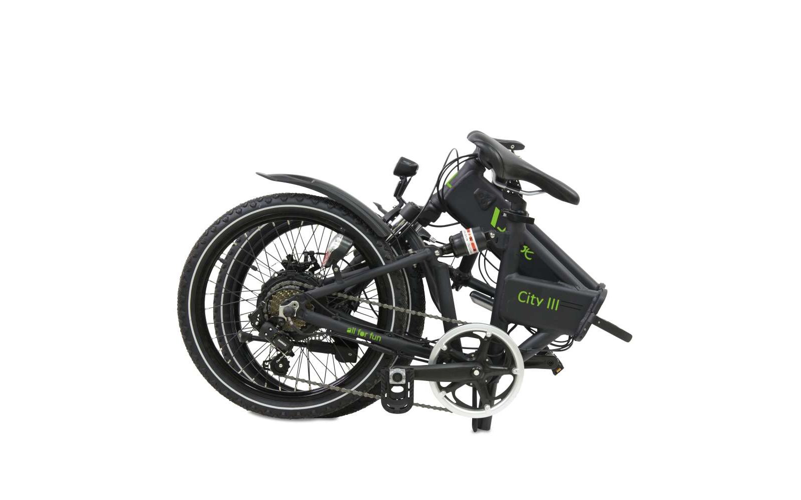 LLobe City III Falt-E-Bike 20 Zoll 10,4 Ah grau