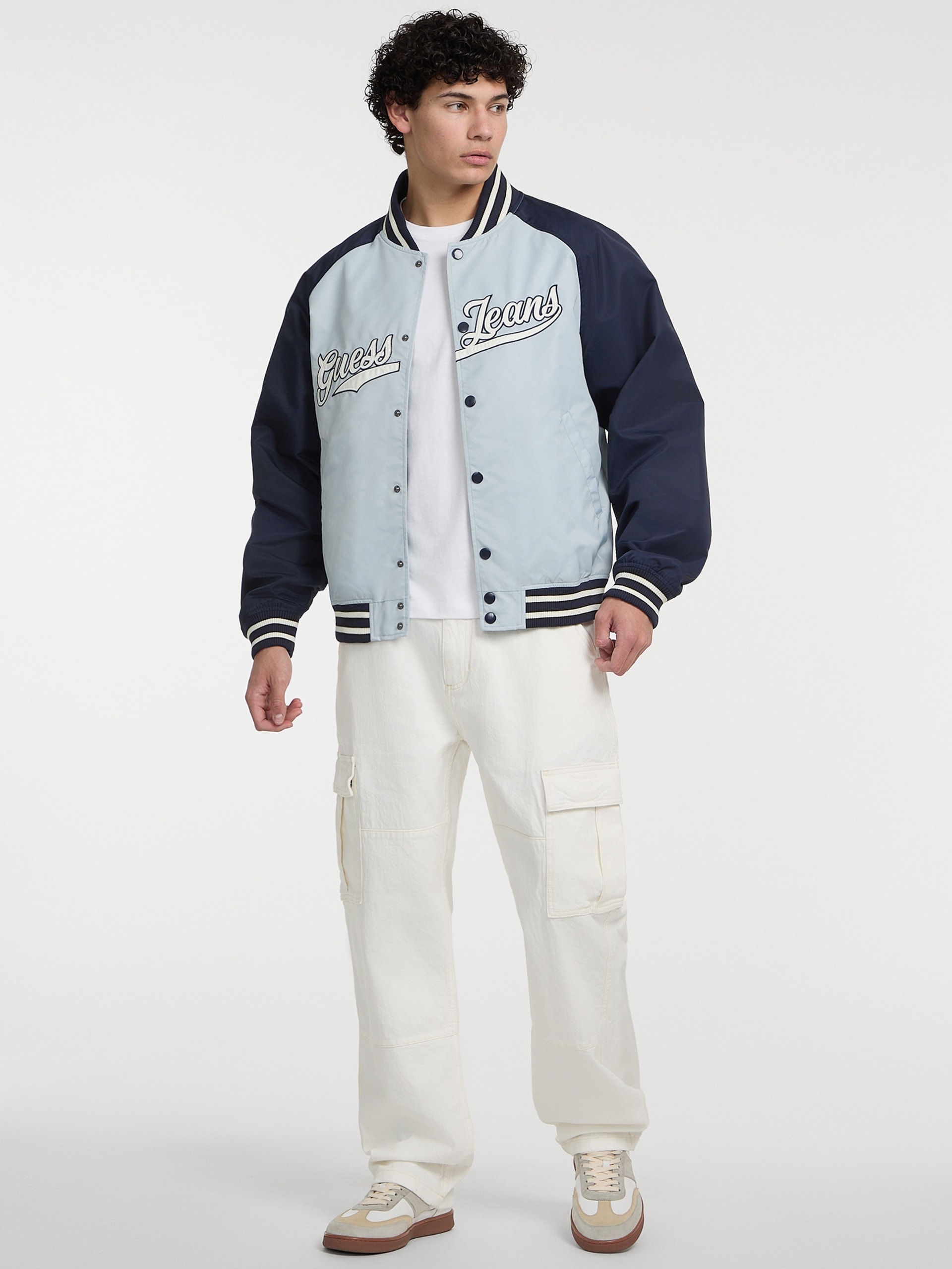 Jaqueta Varsity Raglan