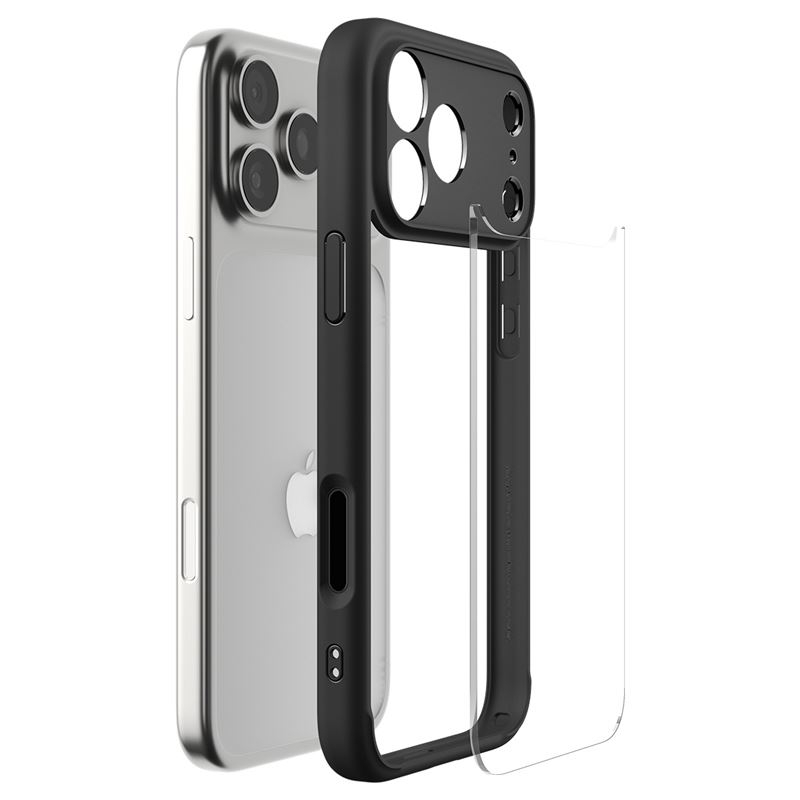 iPhone 17 Pro Ultra Hybrid Case Hülle (ACS10343) - Schwarz