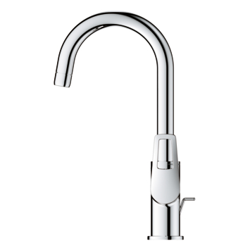 Grohe wastafelkraan Quickfix Start Loop L-Size hoge uitloop met waste