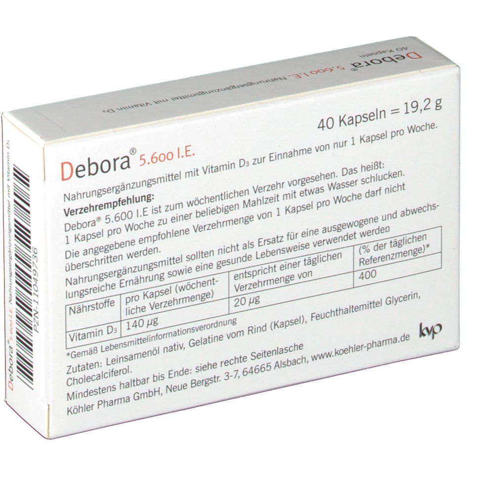 Debora® 5.600 I.E.