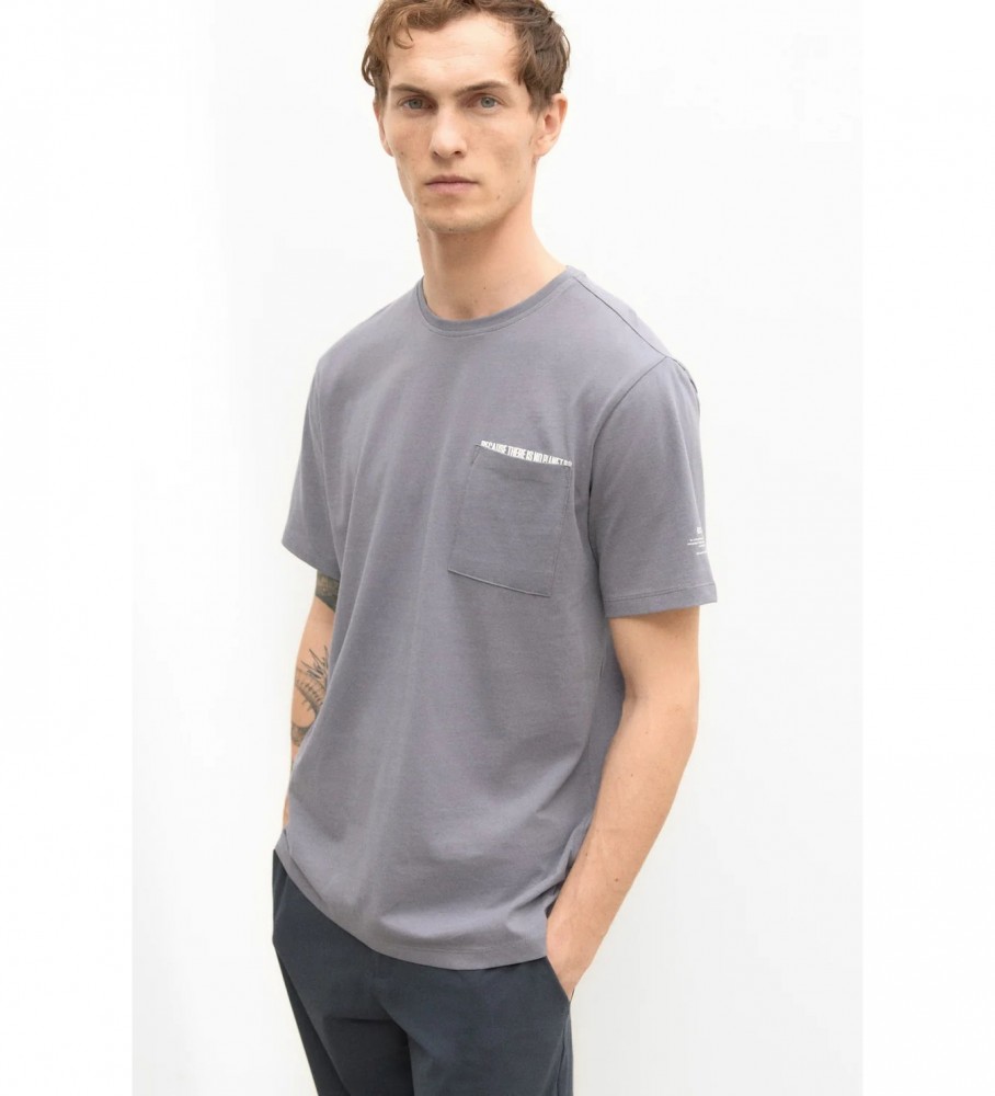 Camiseta azul ECOALF Deraalf
