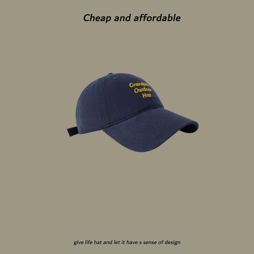 Alpha Kiss - Baseballpet met geborduurde letters