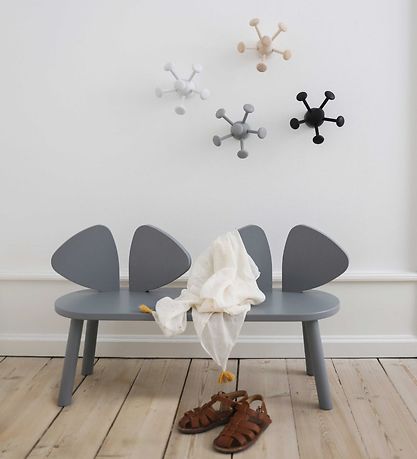 NofRød Knage - Wall Bug - 14x7x18 - Sort