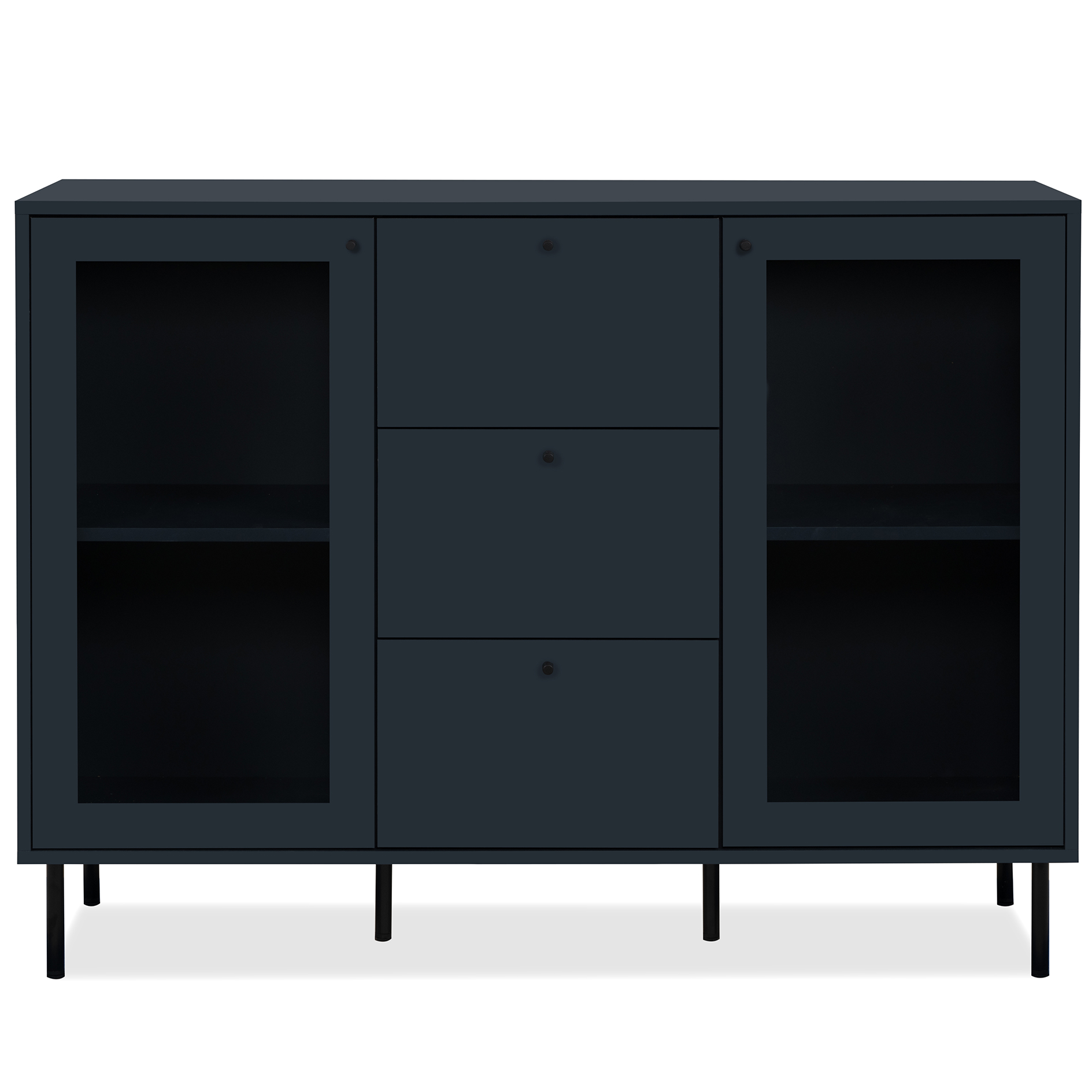 Kommode - navyblau - 120 cm breit