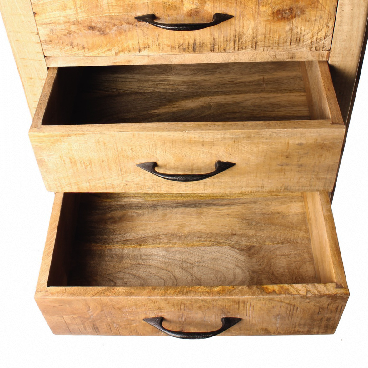Schrank 'Mansfield', natur, T 40 cm, B 55 cm, H 131 cm von fischer's lagerhaus