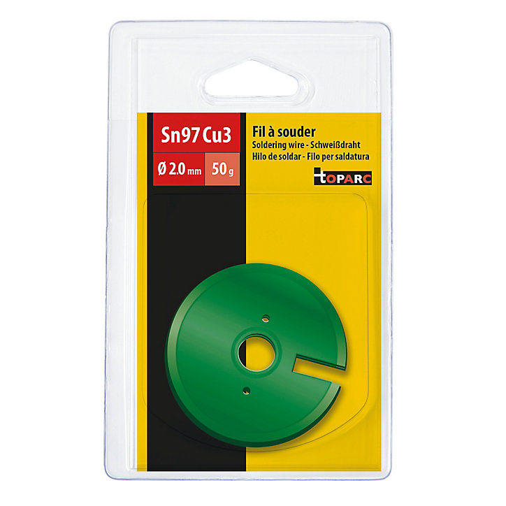 Bobine étain Gys 97% Ø2mm, 50g