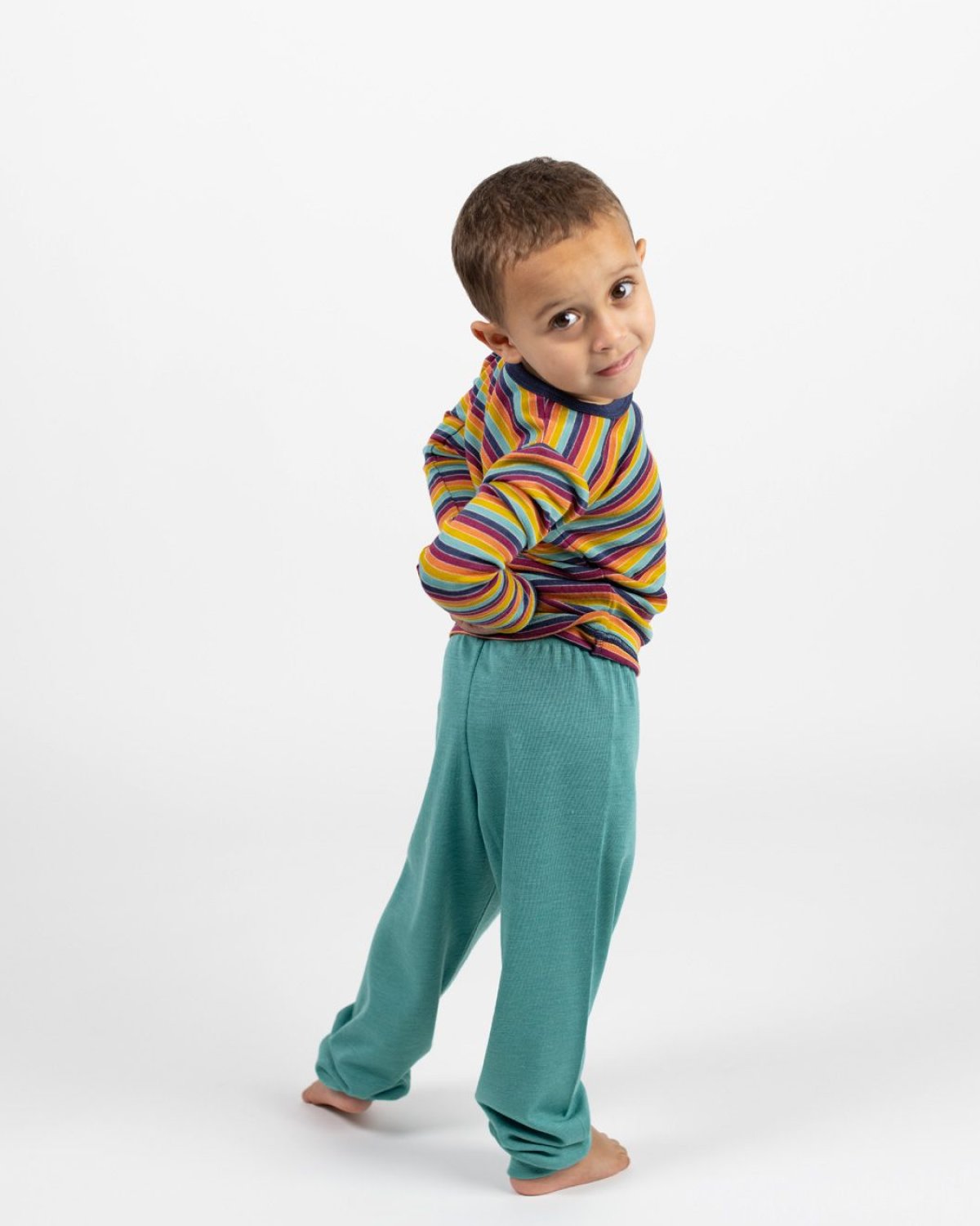 Ulltrøye Langarmet – 70% Merino 30% Silke – Ubehandlet Ull