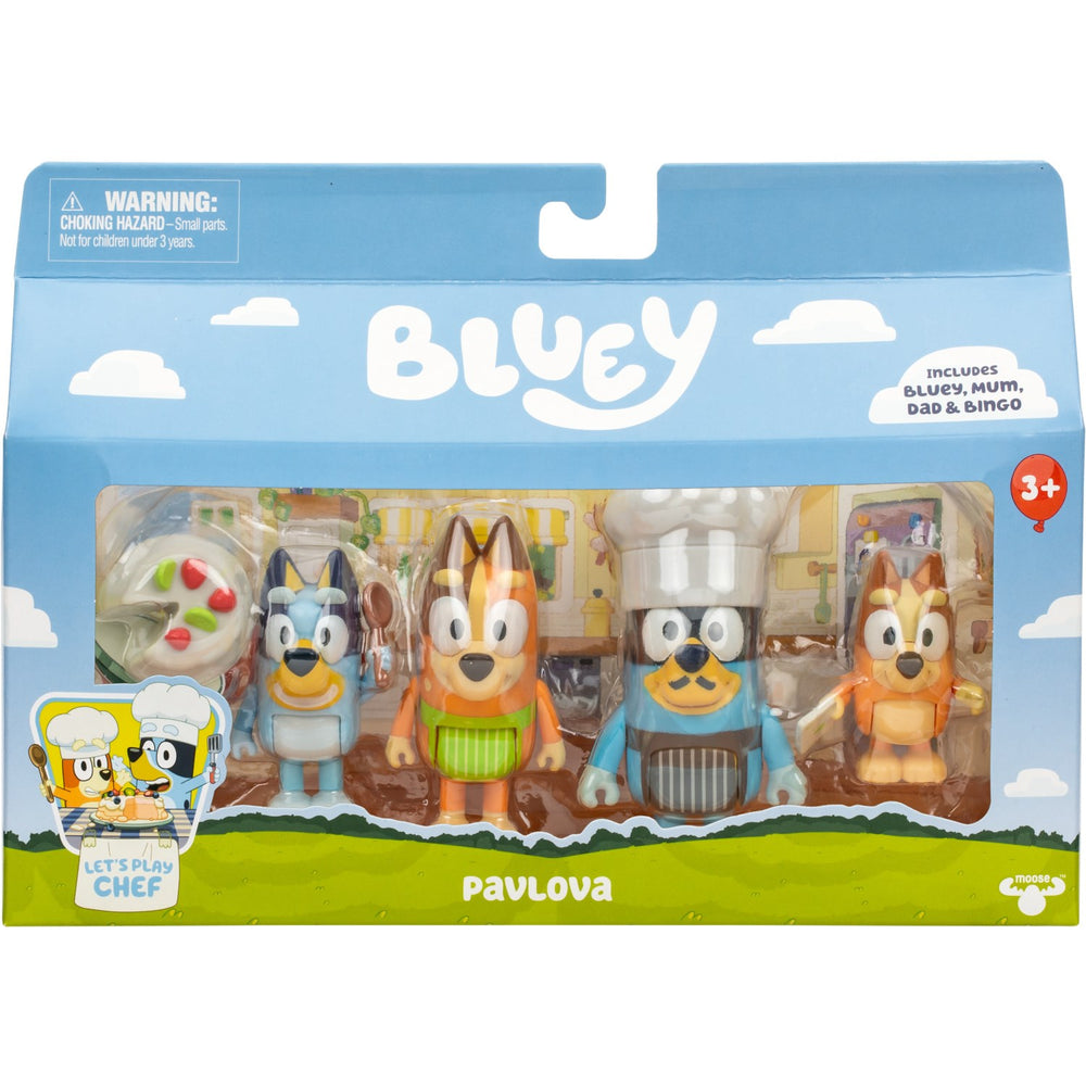 Køb Bluey Figur 4-Pak Dessert Time Pavlova