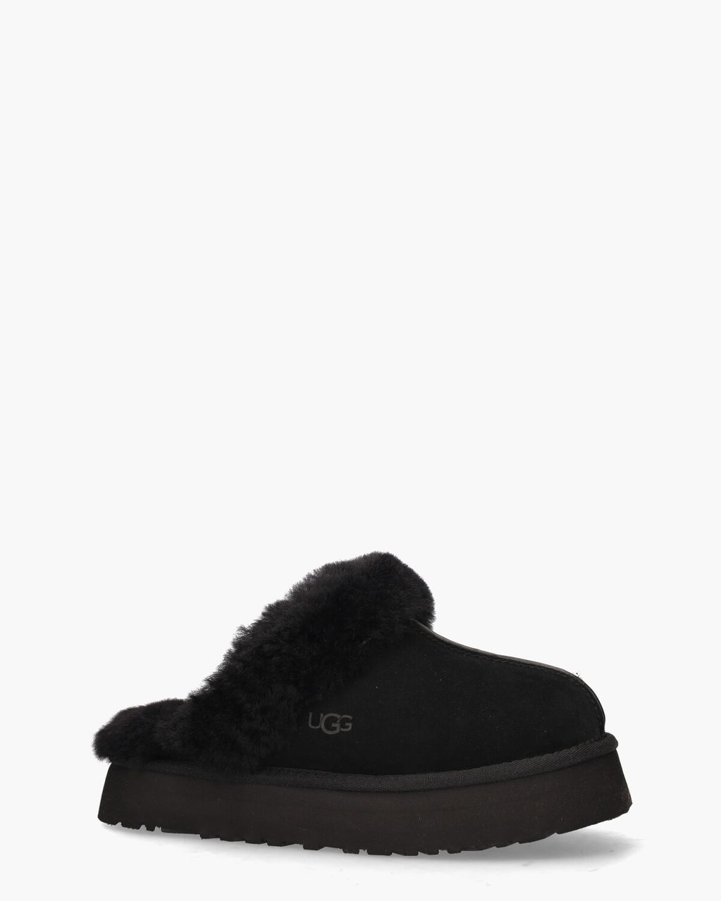 UGG Disquette Slipper Black Damespantoffels