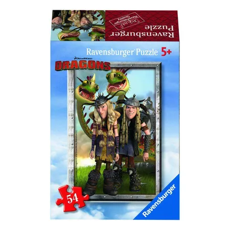 Ravensburger Minipuzzle Dreamworks Dragons, 54 Teile