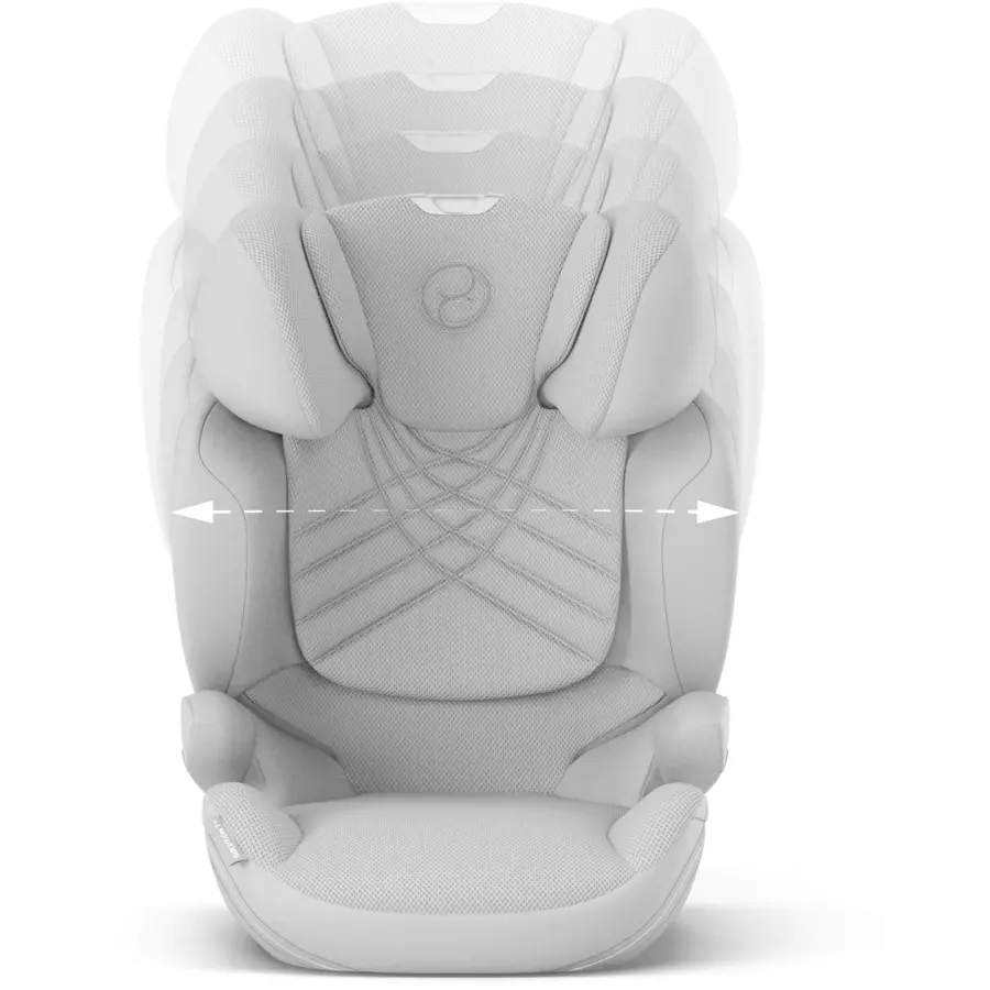 cybex PLATINUM Kindersitz Solution T I-Fix Plus Platinum White