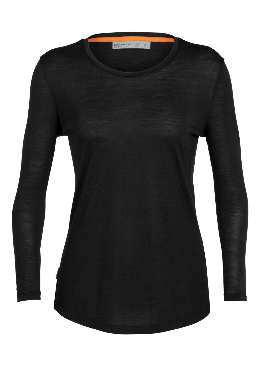 Icebreaker Damen-Langarmshirt Sphere II LS Tee Black